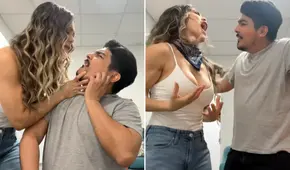Erick Elera y Vanessa Jerí graban video juntos y usuarios captan curioso detalle: "Allison Pastor estaba viendo"