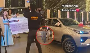 Pareja de novios huancaínos recibe camioneta y más de S/20.000 en su matrimonio y redes estallan: "Buscaré el amor en Huancayo"