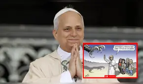 Papa León XIV: Carlincatura retrata su defensa de los periodistas y víctimas del Sodalicio
