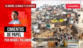 Cimientos de papel, por Miguel Palomino Cimientos de papel, por Miguel Palomino