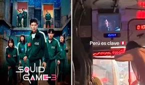 Chofer de bus pone el 'Juego del calamar 3' a sus pasajeros y usuarios bromean: “No me bajo hasta terminar la serie”