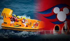 Niña cae al mar durante un crucero de Disney Dream y su padre protagoniza emotivo rescate al lanzarse al agua