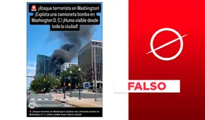 Este video no muestra un ataque terrorista en Washington, Estados Unidos: se trata de un accidente