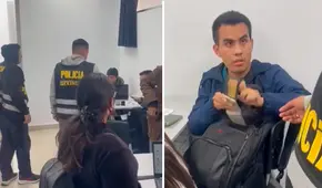 Detienen en plena clase a estudiante acusado de extorsionar a docente universitario en Trujillo