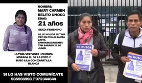 Joven llega a Lima para ser trabajadora del hogar, pero desaparece por días: "La embarcaron en un taxi" Joven llega a Lima para ser trabajadora del hogar, pero desaparece por días: "La embarcaron en un taxi"