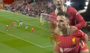 El último gol de Diogo Jota con Liverpool antes de su trágico fallecimiento: fue en un clásico y le dio el triunfo a su equipo