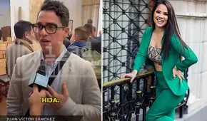 Juan Víctor Sánchez, padre de la hija de Andrea San Martín, confiesa que estuvo sin ver a su bebé por 10 meses: ''Me afectó mucho''
