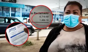 Vecinos de VES pasaron de pagar S/300 a más de S/8.000 en sus recibos de Sedapal: "Se hacen los locos"