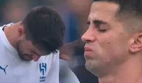 Jugadores portugueses de Al-Hilal rompen en llanto al recordar a Diogo Jota en pleno partido del Mundial de Clubes