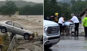 Inundaciones en Texas: confirman 50 muertos y más de una decena de niños desaparecidos en el sur de EEUU