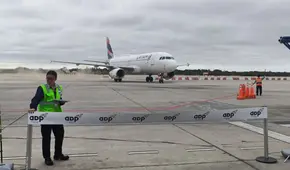 Retornan los vuelos nocturnos en el aeropuerto de Piura