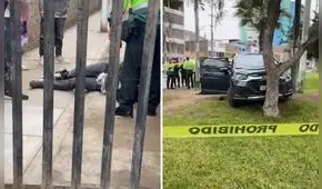 Persecución a balazos en Los Olivos, detienen a delincuente que terminó herido