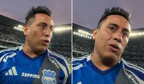 Christian Cueva se mostró aliviado tras primer triunfo con Emelec y salir de zona de descenso: "Lo necesitábamos"