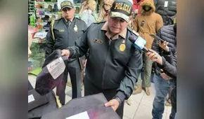 Mafias vendían uniformes y falsos chalecos antibalas a la Policía Nacional