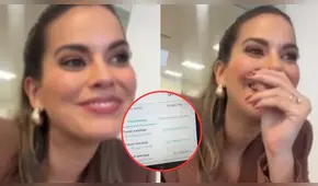 Valeria Piazza mostró cómo el ganador de los S/17 millones de La Tinka recibió su premio y quedó sorprendida: "Yo realmente festejo"