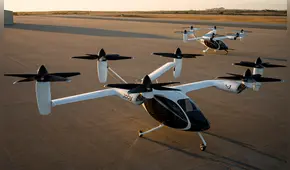 El primer taxi aéreo en Dubái pasa con éxito su prueba y revoluciona el transporte urbano en Emiratos Árabes