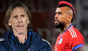 Ricardo Gareca no olvida conflictos con Arturo Vidal en Chile: "Me generó una serie de problemas"