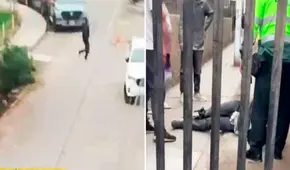 Policía dispara contra delincuente en SMP y le reclama: “Día a día salimos a combatir a lacras como tú”