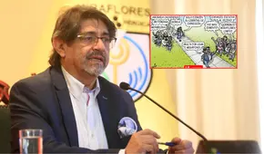 Carlincatura ironiza el doble discurso del alcalde de Miraflores ante acoso de grupos extremistas