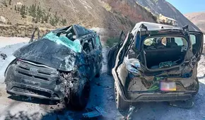 Familia cayó a abismo de más de 20 metros y sobrevivió de milagro en Jauja: vehículo quedó destrozado