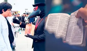 Estudiante se niega a arrancar una hoja de una Biblia por S/400 tras reto de tiktoker: “Me iría al infierno”