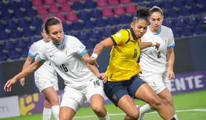 Ecuador logró rescatar un punto: empató 2-2 ante Uruguay en su debut por la Copa América Femenina 2025