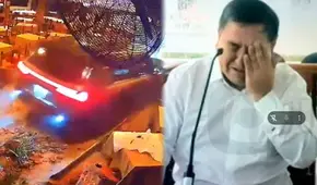 Trasladan a empresario que estrelló su auto contra restaurante El Charrúa al penal de Cañete: cumplirá prisión preventiva