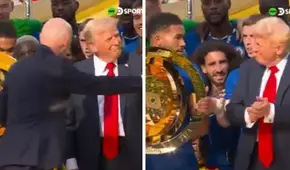 Donald Trump ignoró a Gianni Infantino en la premiación del Mundial de Clubes y celebró con los jugadores del Chelsea