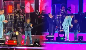 Hijo de Christian Yaipén la 'rompe' en el escenario y encanta con su presentación en Huancayo y Tarma: "Canta mejor que su papá"