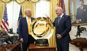 Donald Trump sorprende al quedarse con el trofeo original del Mundial de Clubes
