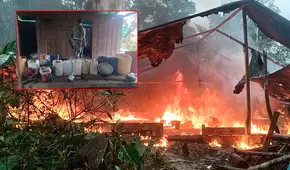 Loreto: más de 17 toneladas de droga e insumos destruidos en megaoperativo