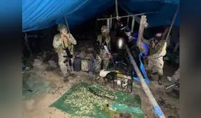 Vraem: Hallan 3 narcolaboratorios con 7.2 toneladas de cocaína líquida