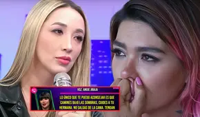 Romina Gachoy expone audio de Angie Jibaja dirigido a su hijo mayor y preocupa sobre su salud