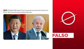 No hay registros de un "acuerdo comercial de 20 años" entre Brasil y China tras el aumento arancelario de Donald Trump