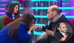 Rebeca Escribens se emociona hasta las lágrimas frente a Édgar Vivar y hace conmovedora confesión: "Permítame, por favor"