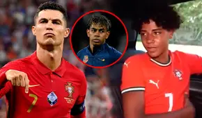 Hijo de Cristiano Ronaldo categórico sobre comparaciones de Lamine Yamal con su papá: "Aún no ha ganado nada"