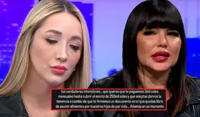 Romina Gachoy señala que Angie Jibaja exigió S/250.000 a cambio de ceder la tenencia de sus hijos a Jean Paul Santa María