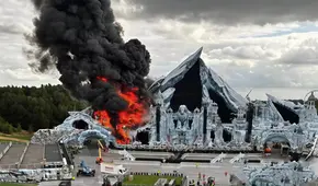 Escenario principal del festival Tomorrowland en Bélgica se incendia horas antes de comenzar evento