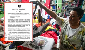 Perú: multarían a mypes por vender mercadería con símbolos patrios en julio