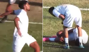Un futbolista en Brasil sufrió una lesión tras intentar hacer el festejo de Cristiano Ronaldo