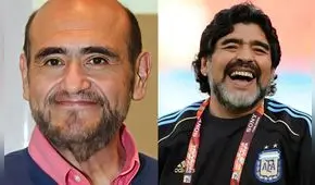 Édgar Vivar recuerda su encuentro inesperado con Maradona: "Yo también le pedí un autógrafo" Édgar Vivar recuerda su encuentro inesperado con Maradona: "Yo también le pedí un autógrafo"