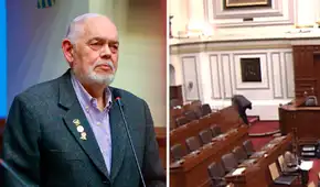 Jorge Montoya se cae durante sesión del Congreso: sufrió un corte en la frente y salió en ambulancia