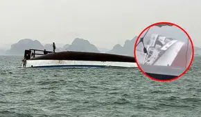 Barco con más de 50 turistas a bordo se vuelca en Vietnam y deja al menos 34 muertos y varios desaparecidos