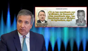 Revelan audio que involucraría a ministro de Economía en adjudicación del proyecto Olmos: "Él ya sabe de nuestra propuesta"