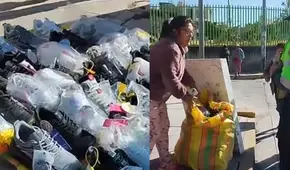 Delincuentes roban 50 zapatillas en Huancayo, pero las abandonan en la calle tras ver que todas eran del pie derecho