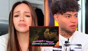 ¿Pelea de pareja? Mayra Goñi es captada discutiendo con streamer Neutro a las afueras de una discoteca