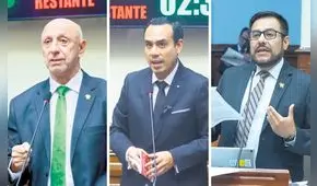 José Cueto no convence a la izquierda y posible tercera lista favorece a José Jerí en la pugna por la Mesa Directiva