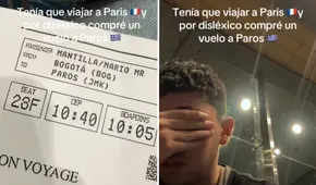 Joven viaja por error a Paros, Grecia, creyendo que era París y redes estallan: “No me burlo porque fácilmente sería yo”