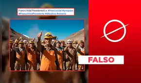 Mineros no avalaron candidatura presidencial de alcalde de Ate y tampoco dijeron ser “dibujitos”: es un montaje