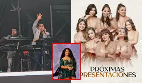 La insólita reacción de Ana Lucía Urbina al escuchar a Edwin Guerrero hablar sobre infidelidad en concierto de Corazón Serrano